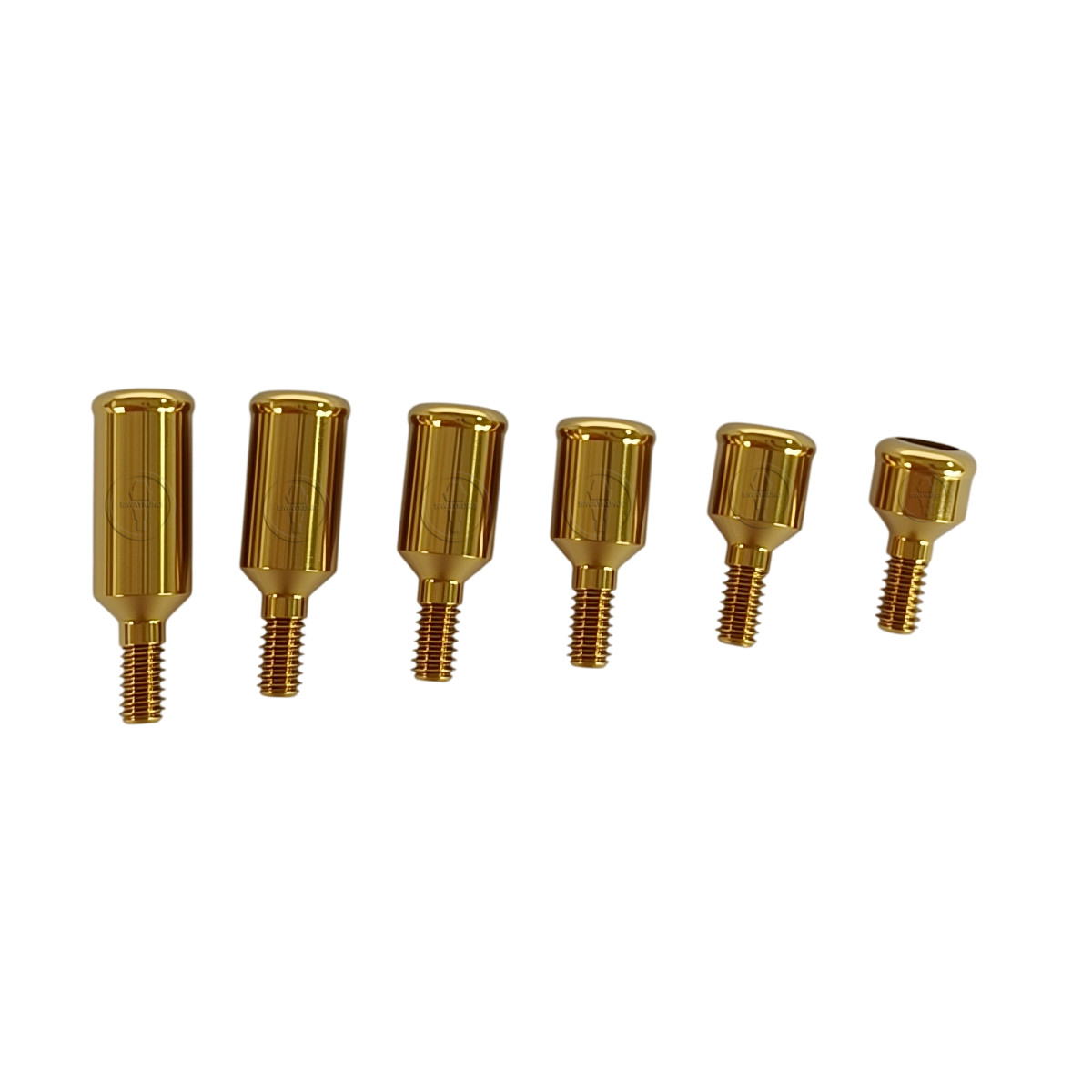 Locator abutment full set Male caps kit fit to DENTIN paltform GH1-6