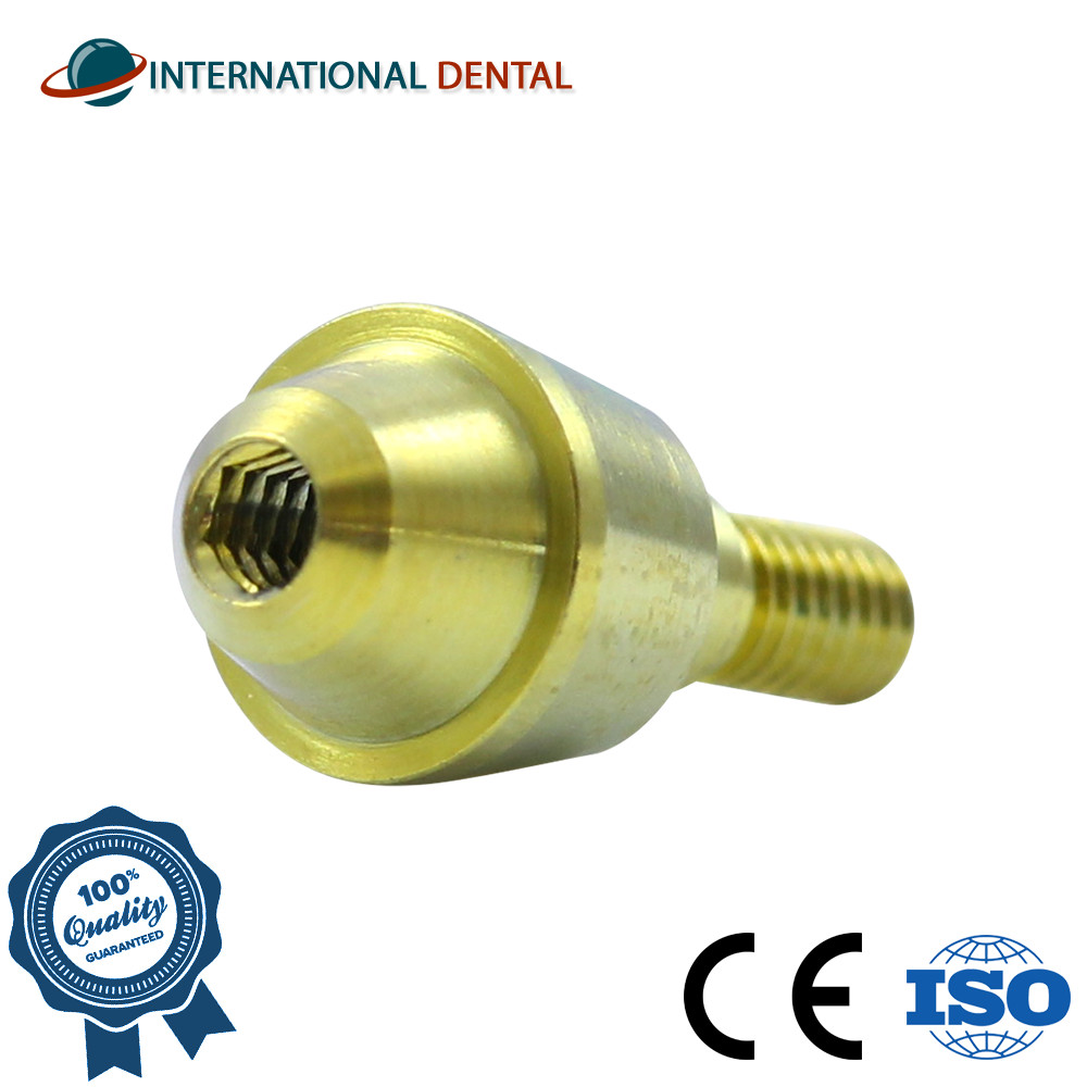 Straight Multi Unit Titanium Adapter Head Ø4.5 Int Hex 2.42mm Dental Fixture