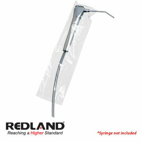 REDLAND Air/Water Syringe Sleeves Disposable 2.5″X10″ 500/Box