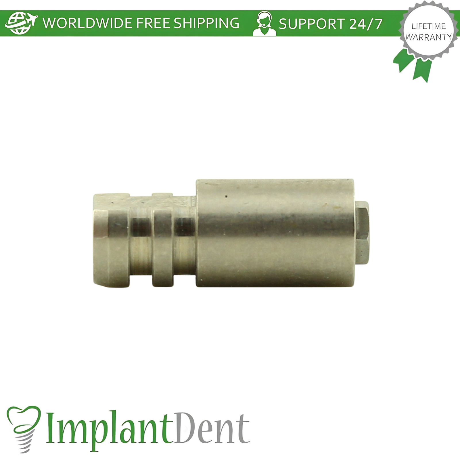 X5 Ø5.0mm Patform Dental Fixture Analog 3i Osseotite Compatible Replica Yellow
