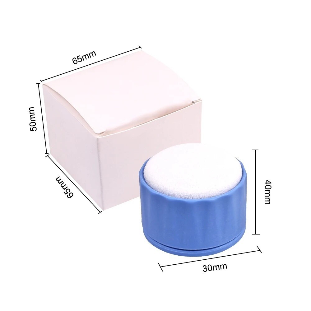 Dental Disposable Endodontic Files Round Stand Cleaning Foam Sponges/Holder