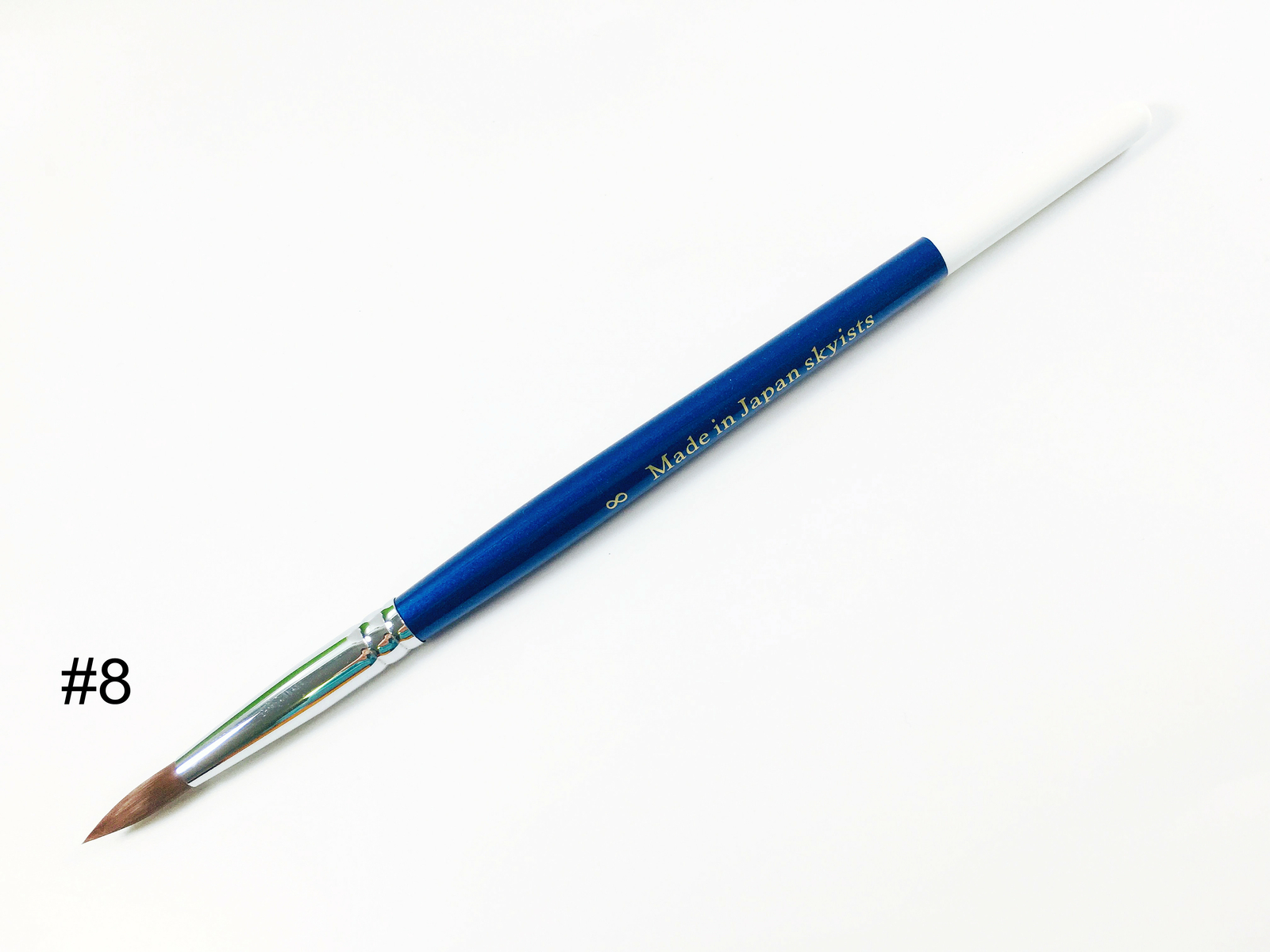 5pcs/Set Dental Blue Porcelain Nylon Hair Brush Pen For Dental Lab #0 2 6 7 8
