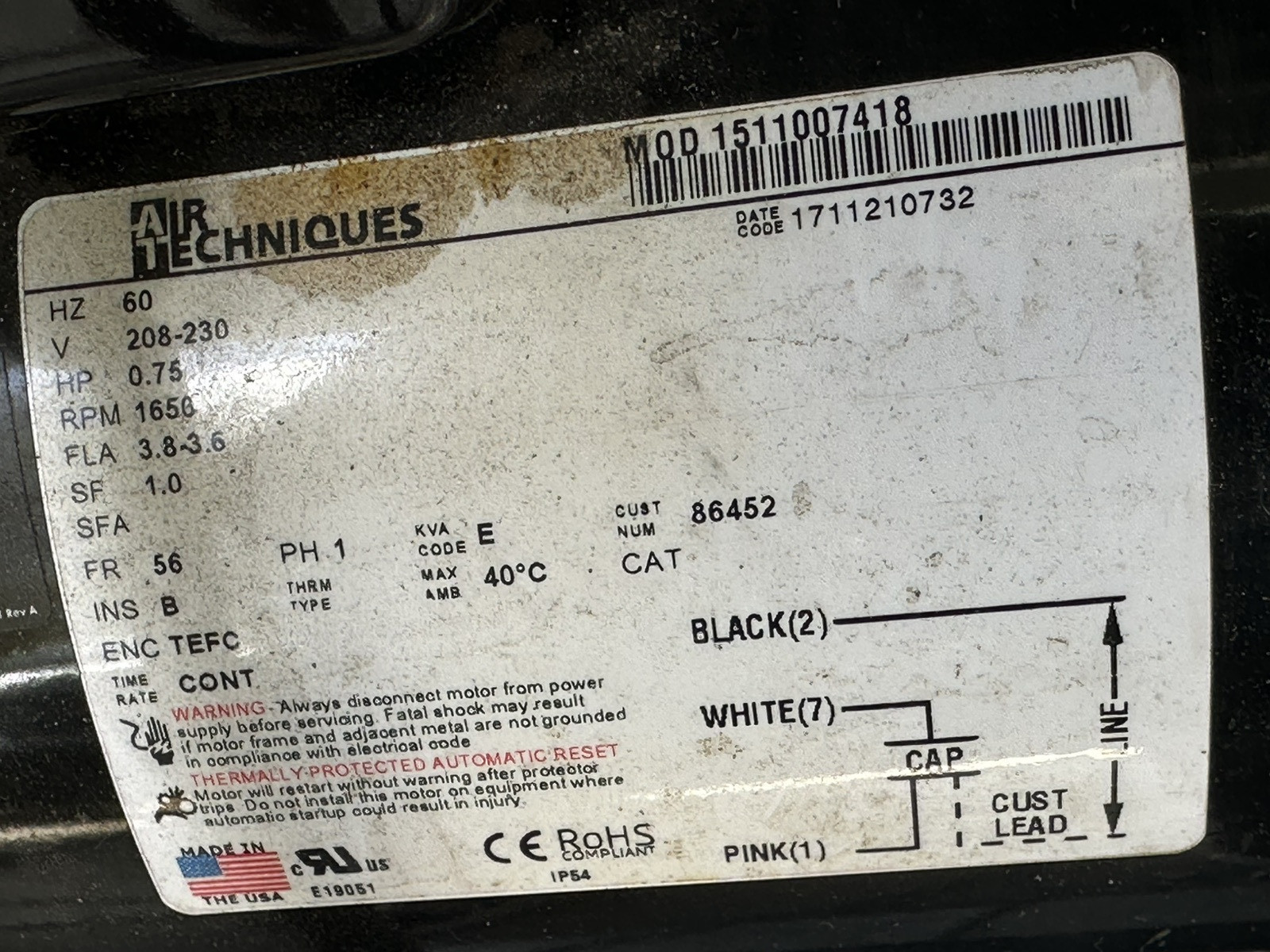 Air Techniques AirStar 30 Air Compressor