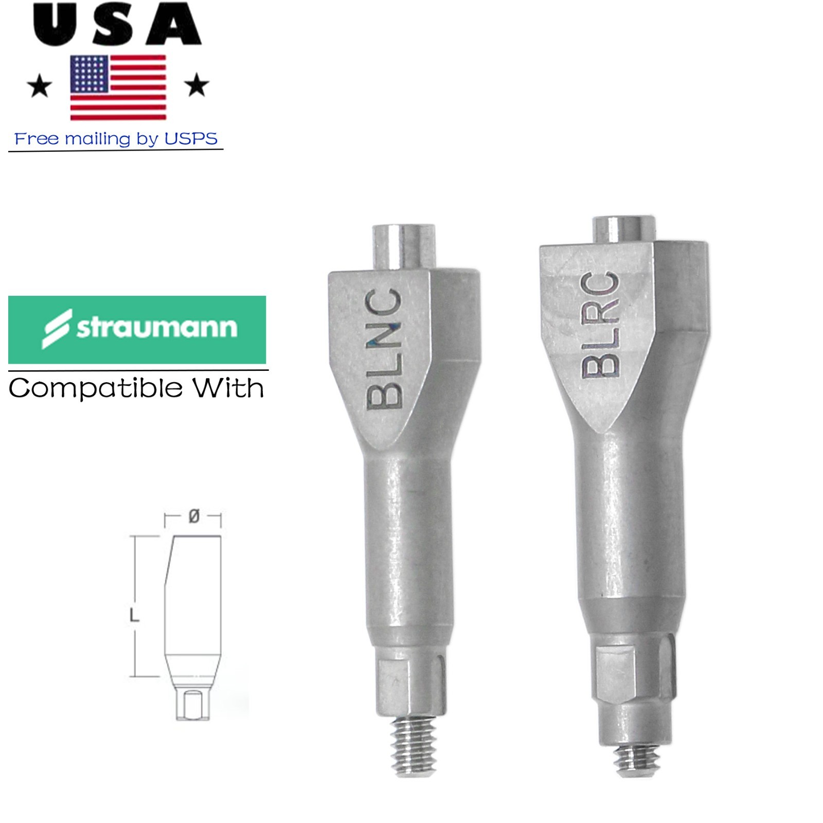 Implant Scan Body Lab Analog fit for Nobel Hiossen Osstem Straumann ITI CAD/CAM