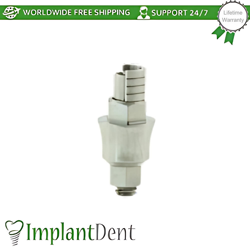 2x Angulated Anti Rotational Concave CAD/CAM Ti-Base Dental Int Hex 2.42mm
