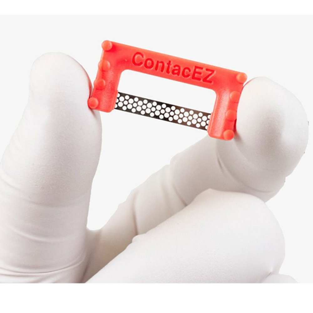 8pcs Dental ContacEZ Hygienist Proximal Plaque Removal Strip 0.05mm Set