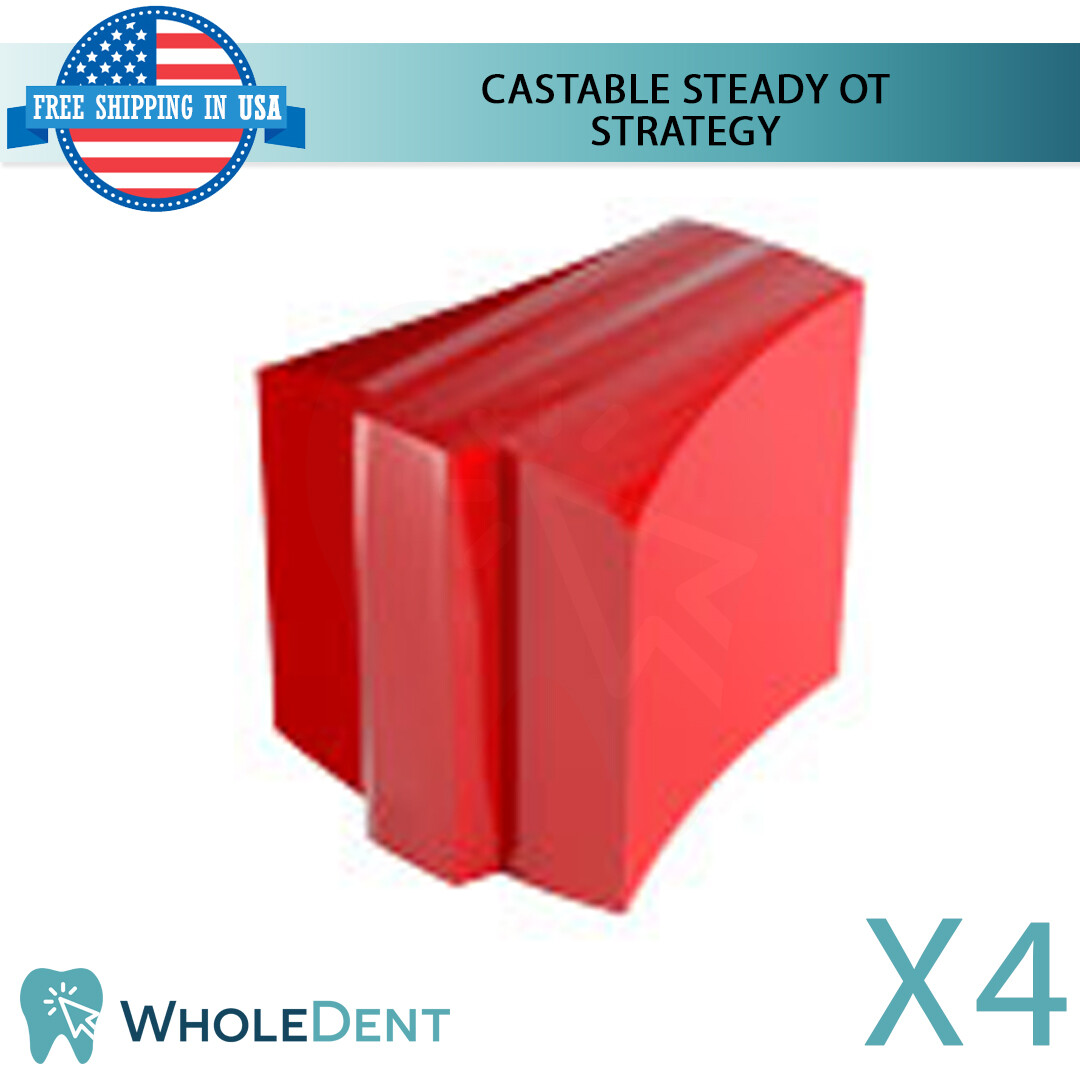 OT Strategy Attachment Kit Castable Spherical Ball Retentive Caps Dental Iplant