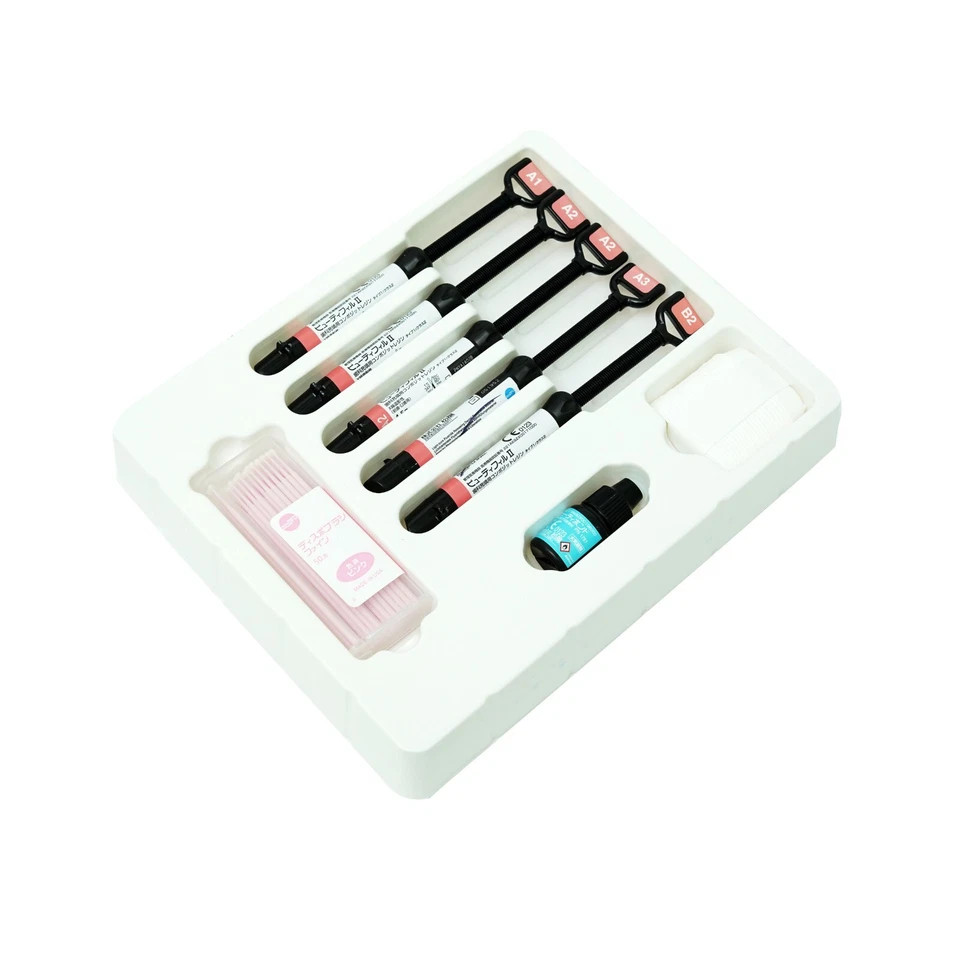 SHOFU BEAUTIFIL II Universal Nano Hybrid Composite Kit 5x4g Syr+ Bond 5 ML