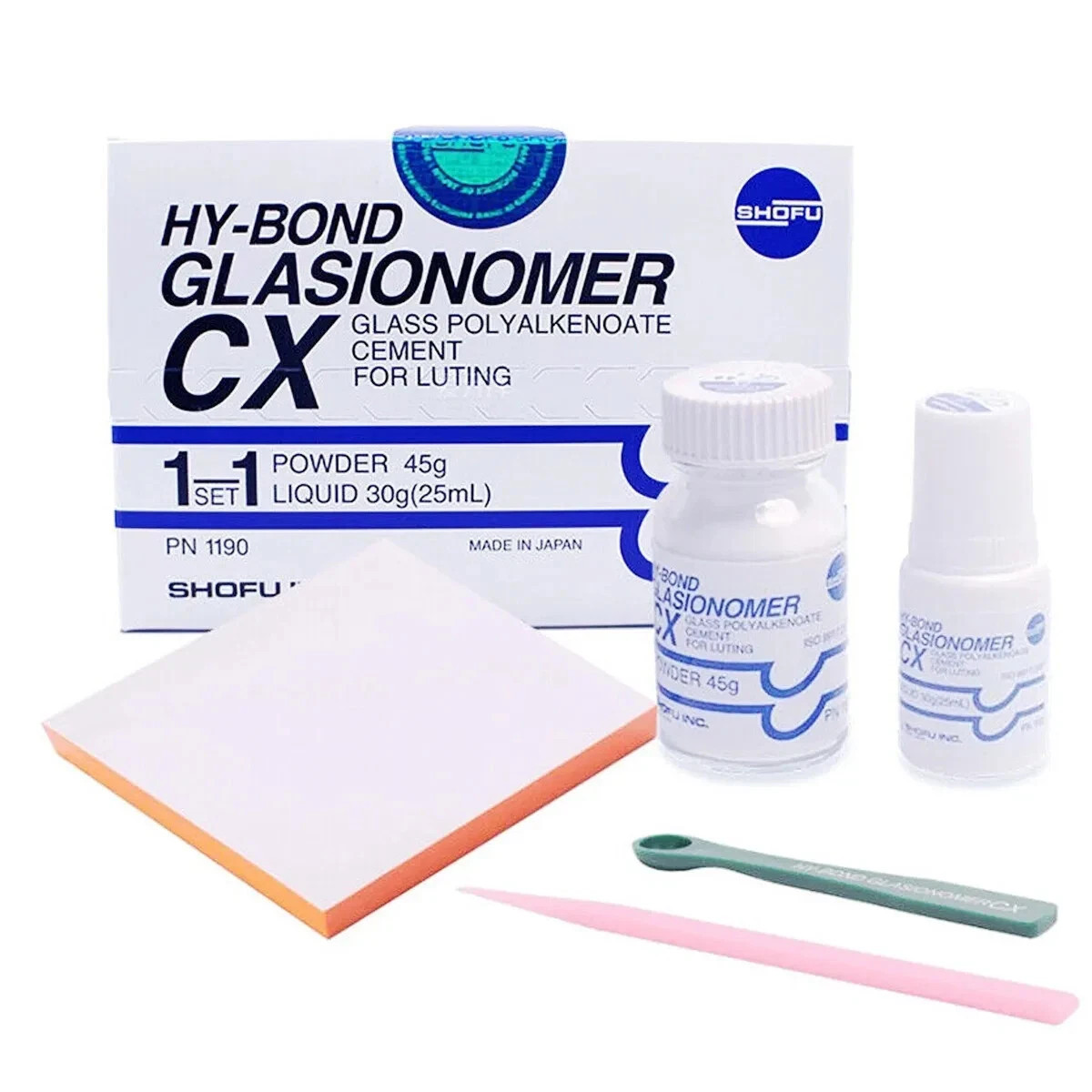 Shofu Hy-Bond Glasionomer Cx Glass Ionomer Luting Cement Glass Ionomer cement