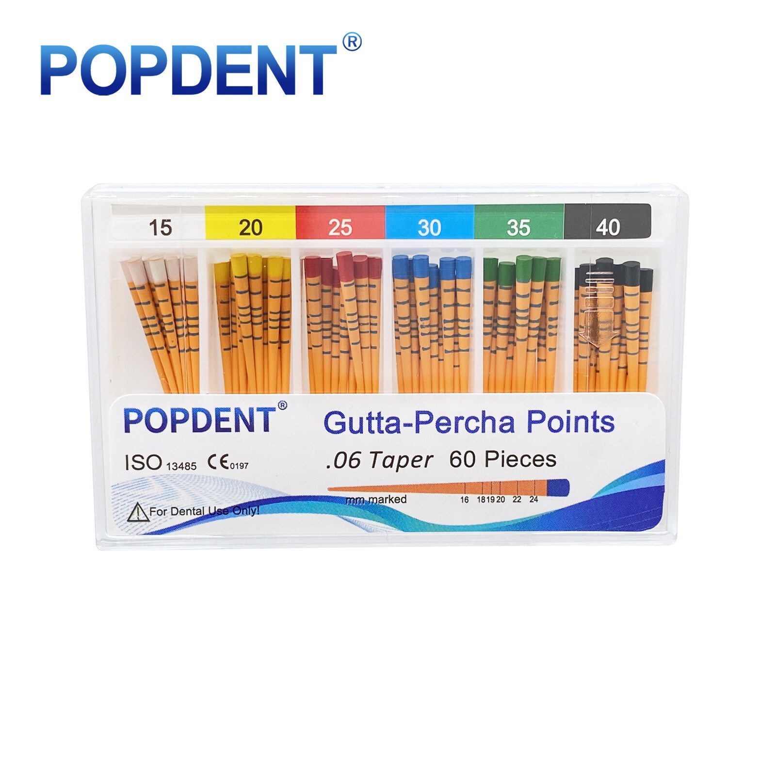META Style Dental Endodontic Gutta Percha Points Root Canal Taper .02/.04 /.06