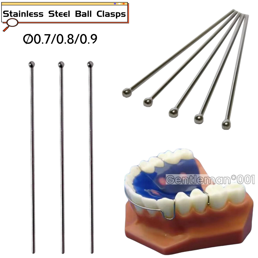 Dental Ortho Ball Retainer Clasps Tooth Hold Position Appliance Dentaurum