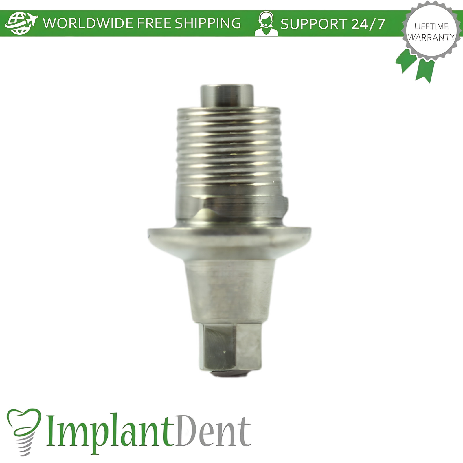 X10 Dental Prosthetic Ø5.5mm Diameter Titanium Base Neodent GM Compatible