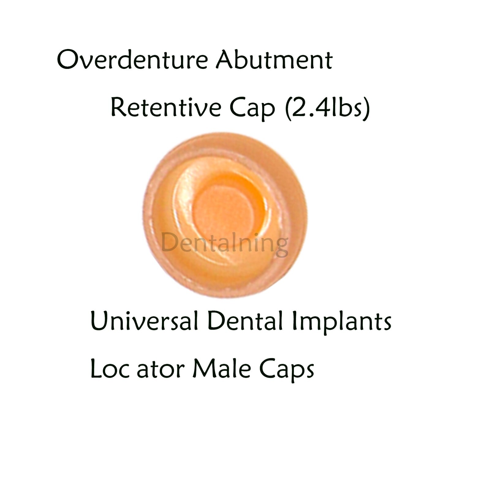 US Dental Attachment connection Locator Abutment & Male Cap For Hiossen Implants