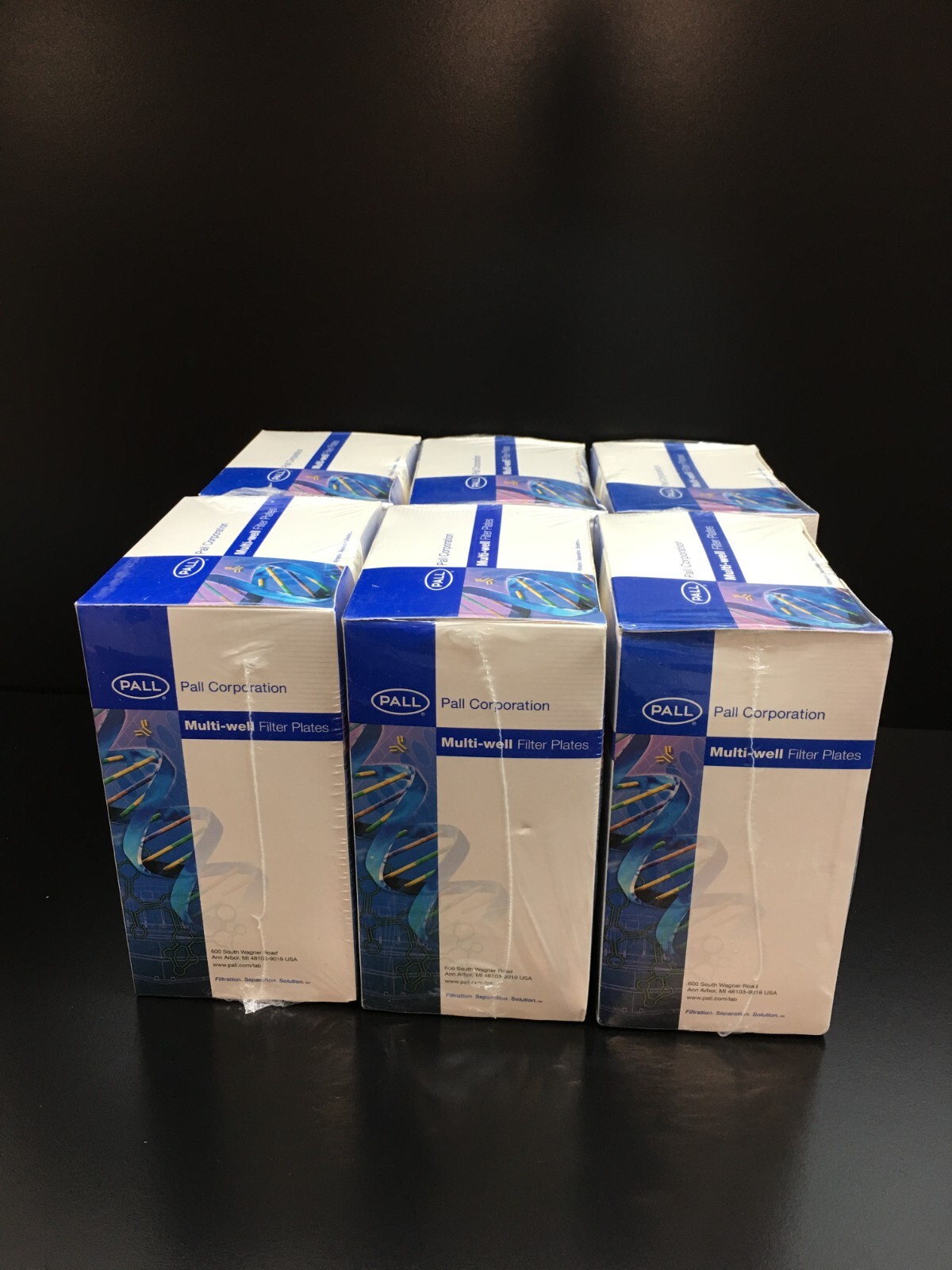Pall Life Sciences PN 5053 AcroPrep 96 Filter Plate 1 mL – 3.0 µm Lot 6 PKS