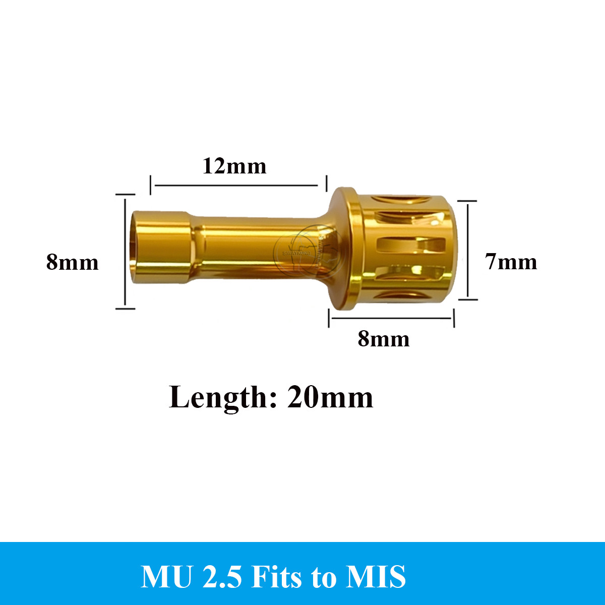 Dental Multi Unit Screwdriver Ratchet Key for MU Straight Abutment fit MIS Seven