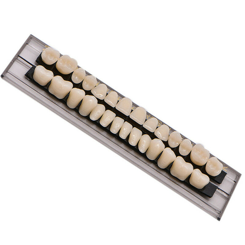 15 Sets Denture 23# Shade A2 Acrylic Resin Full Set Teeth Upper Lower Dental US