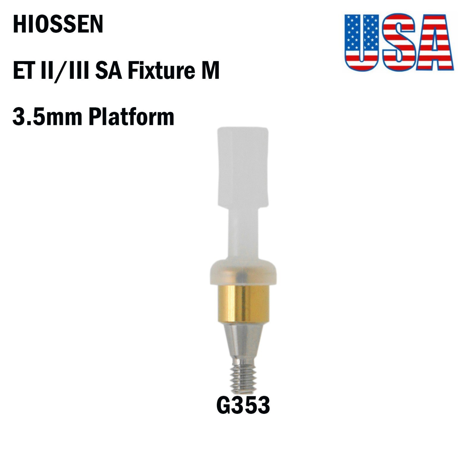 US Osstem HIOSSEN ET Mini Locator Overdenture Abutments Locator Male Cap Tools