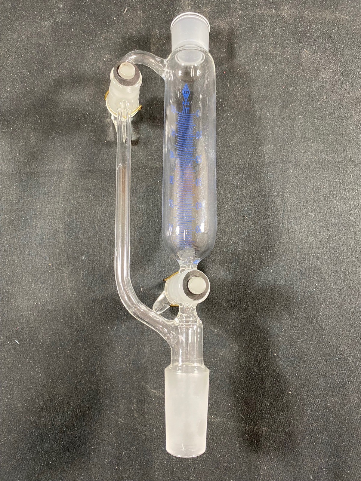 SGA Glass 60mL 19/22 24/40 Joint Graduated Pressure Equalizing Addition Funnel