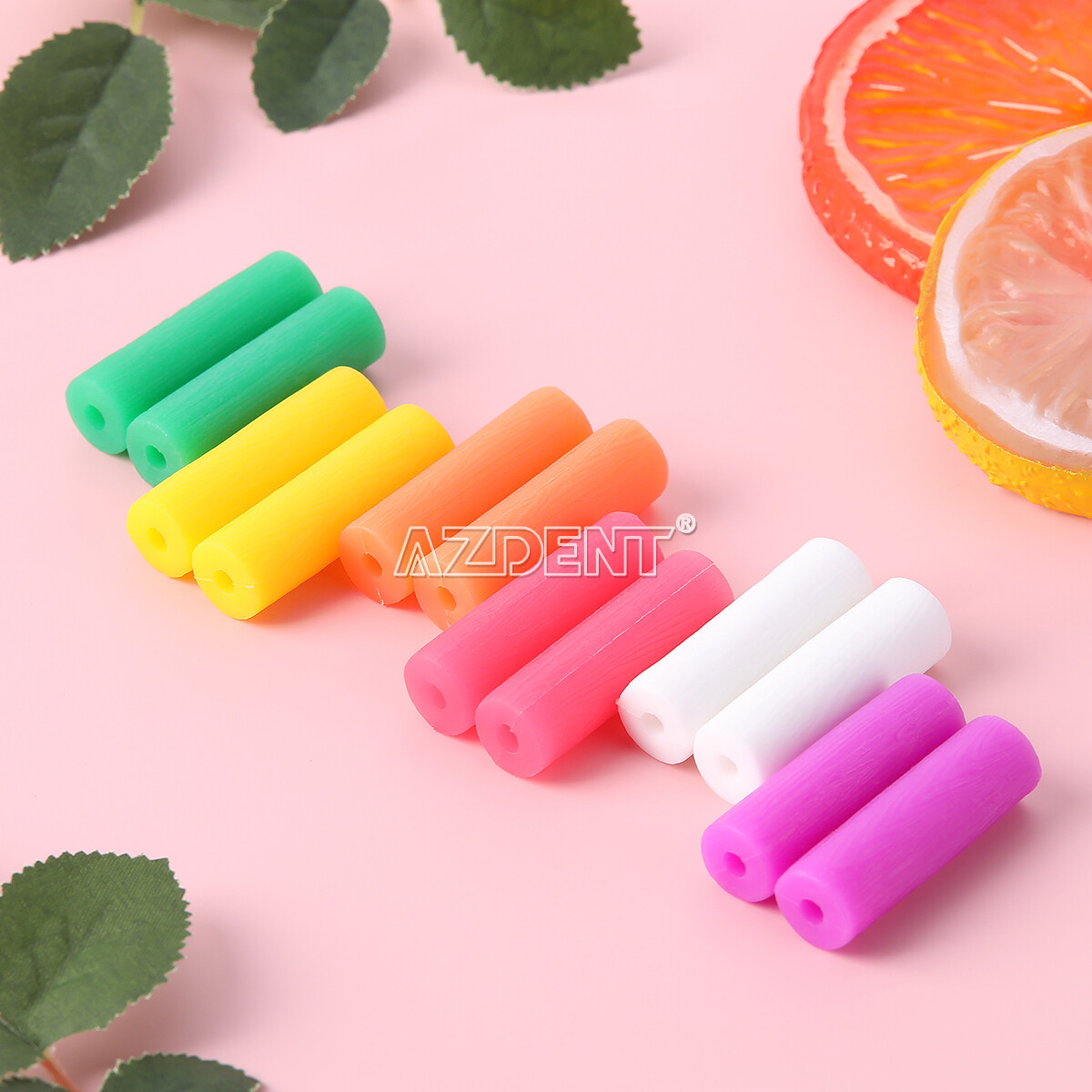 12Pcs Dental Ortho Chewies for Invisalign Aligner Chewies Silica gel Mixed Color