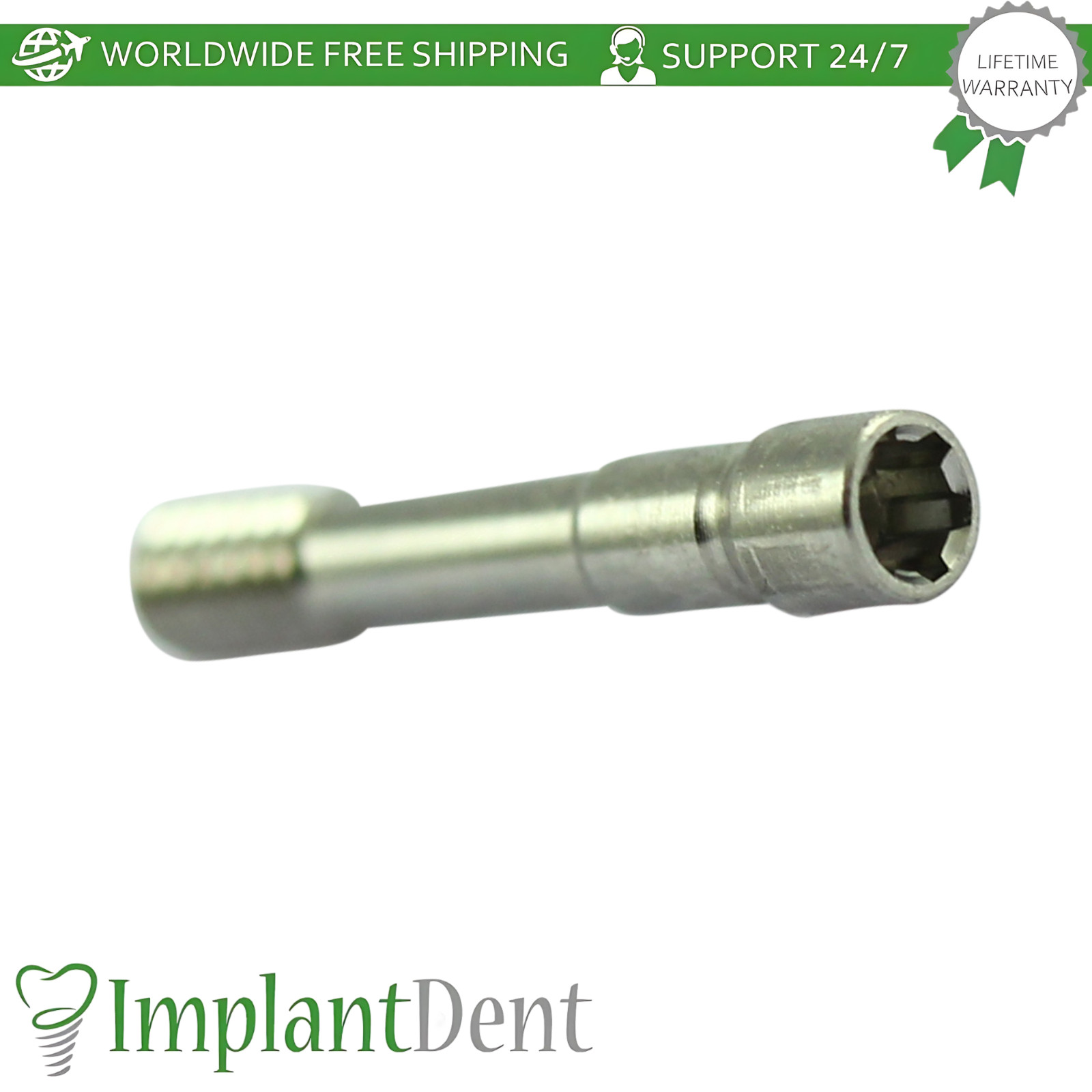 X10 Titanium Base Ø4.5mm Prosthetic Grand Morse Connection Neodent GM Compatible
