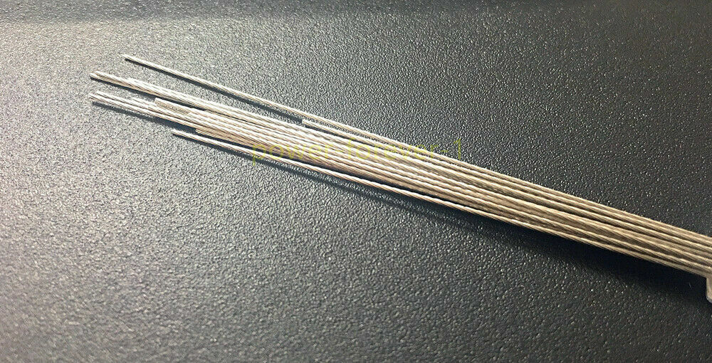 Dental Orthodontic Straight Wire Stainless Steel Twist Wires 0.0155/0.0175