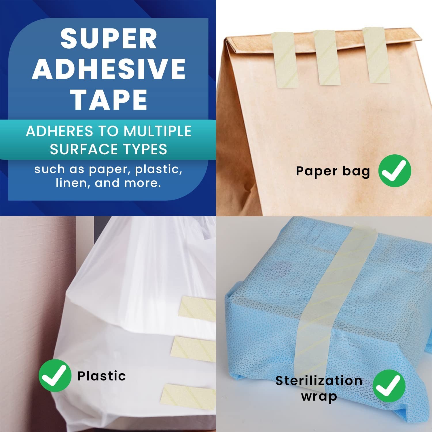 60 Yd. Roll of Autoclave Tape 1/2″ – Indicates Sterilization for Dental Tools…