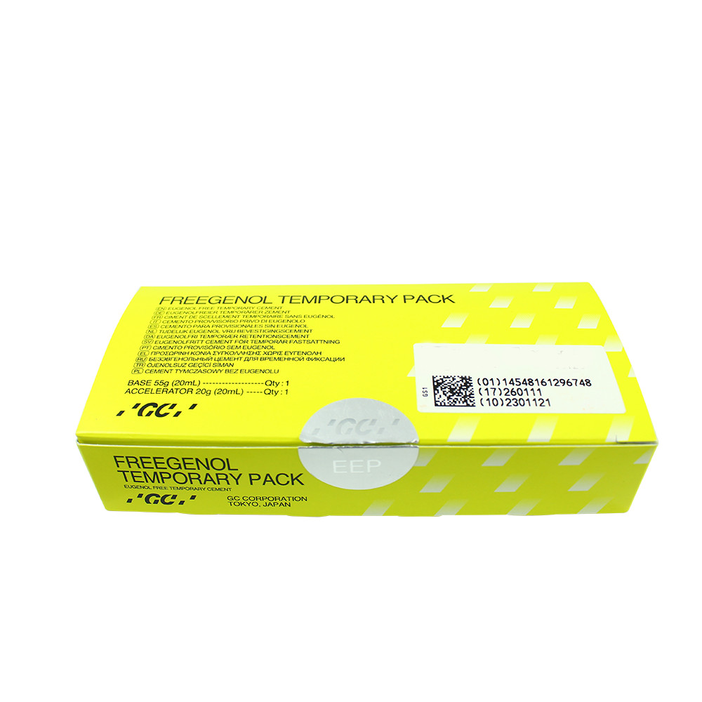 GC Temporary Luting Cement Dental Restoration Base 55g Catalyst 20g Tubes Set
