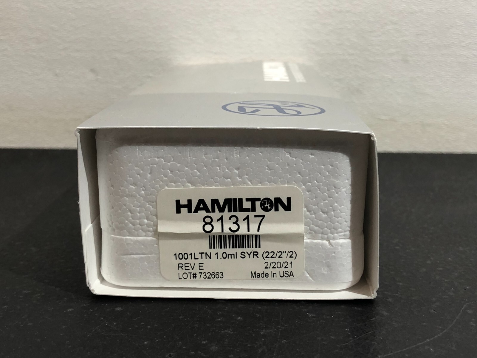 HAMILTON 81317 TLL injection fit for 1ml without needle 1PC