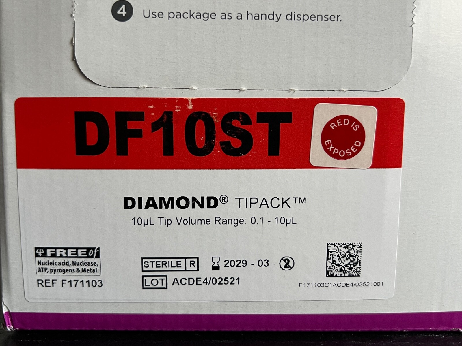GILSON DIAMOND Pipette Tips DF10ST, 0.1-10 µL, 960 w/filter – Sterile 3/2029