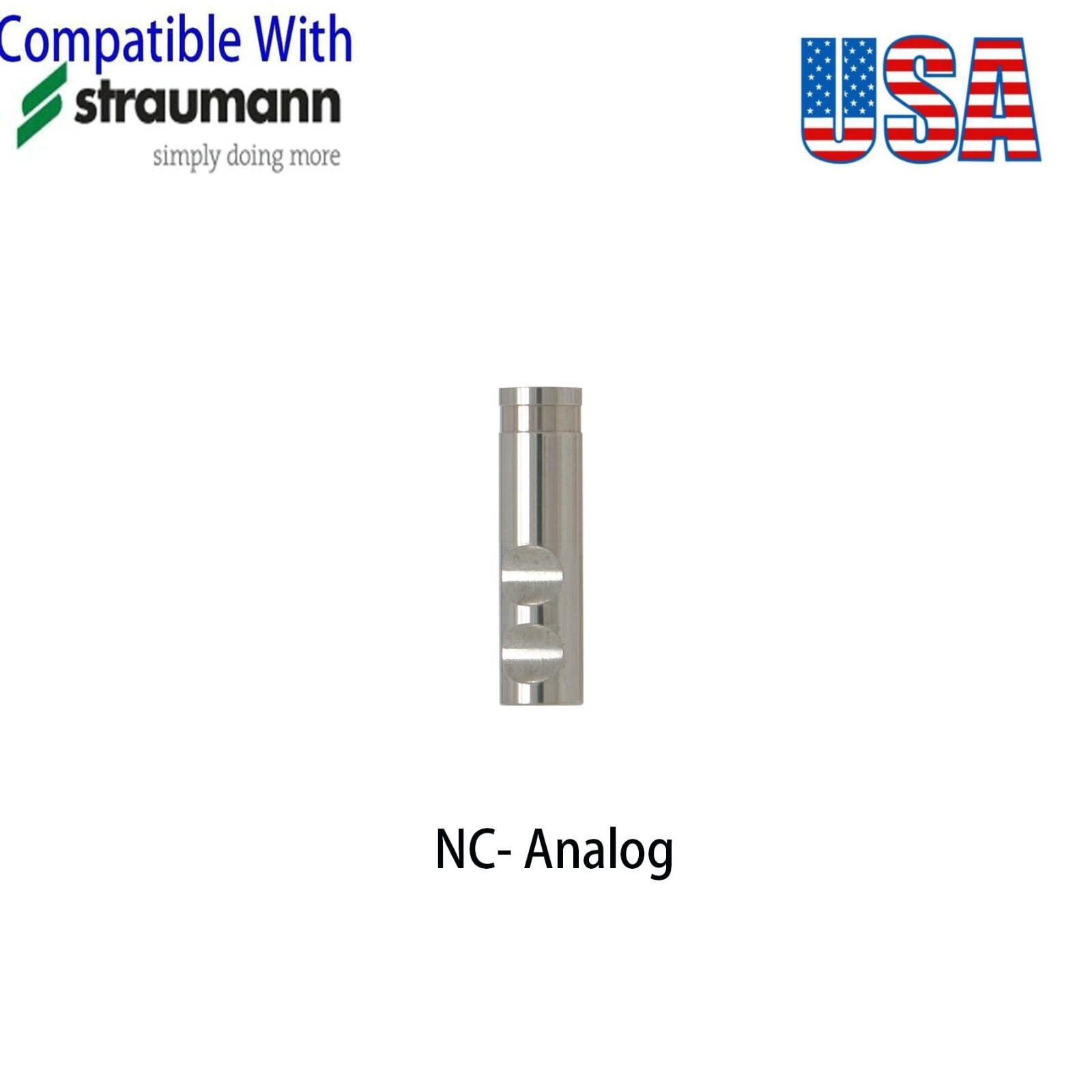 US Dental Lab Analog fits ITI Straumann/Hiossen Osstem/Nobel Biocare Implant
