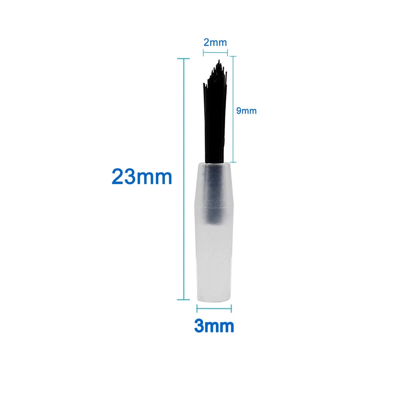 100Pcs Dental Micro Brushes Composite Resin Disposable Mini Applicator Brush Tip