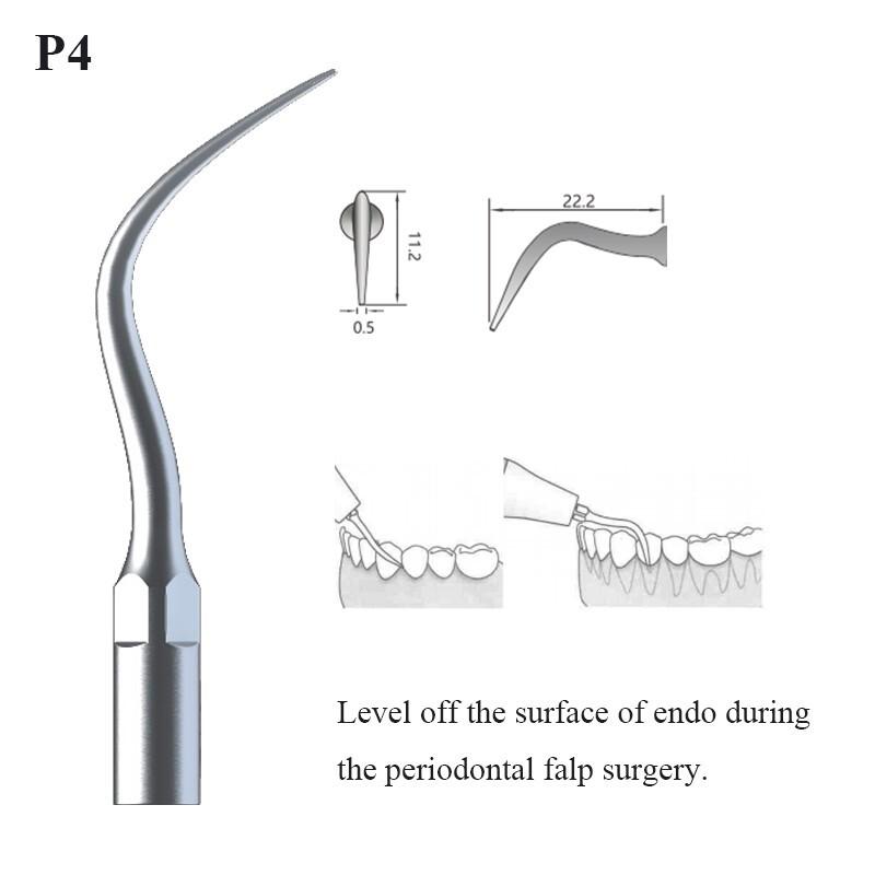 Dental Ultrasonic Scaler Tips Scaling Endo Perio Tips Fit EMS Woodpecker Handle
