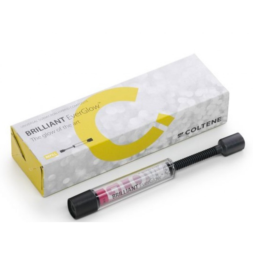 Coltene Whaledent Brilliant EverGlow Universal Composite Optimal Thixotropy.