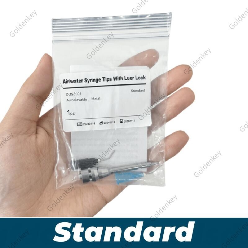 Standard Dental Air Water Irrigation Tips 3-Way Gun Irrigator Kerr Stropko Style