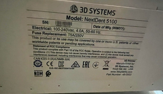 NextDent 5100 – 3D Systems resin 3d printer dental, Light cure box & Mixer