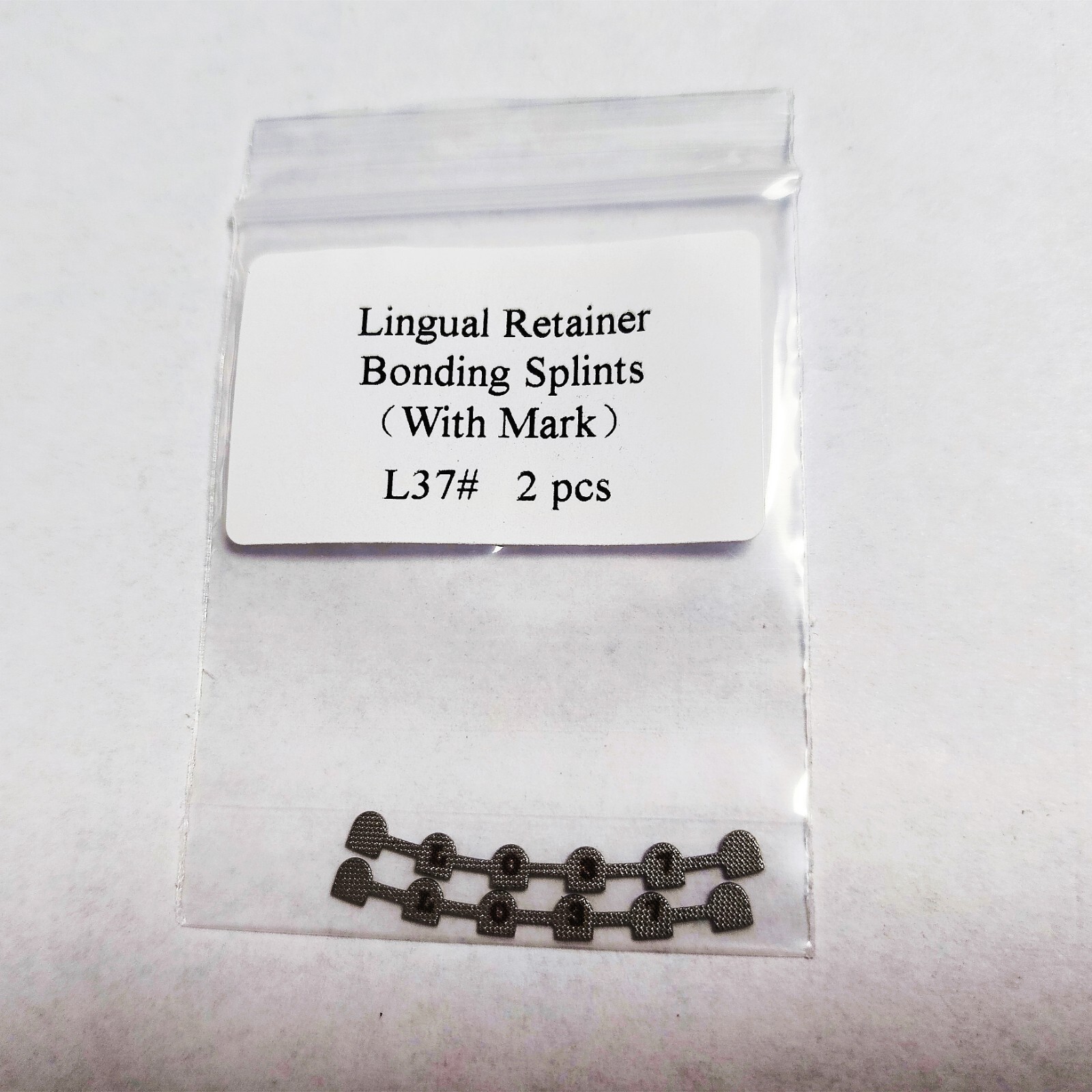 10 Packs 20Pcs Orthodontics L37 Lingual Retainer Mesh Base With Mark 2pcs/pack