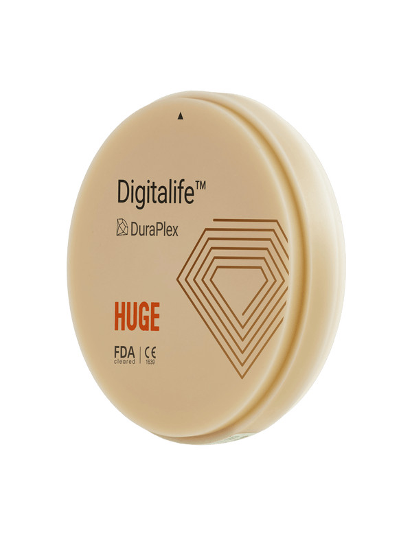 HUGE DuraPlex Multilayer Block Disc High Translucency 98*20mm A1 A2 A3 B1 BL1