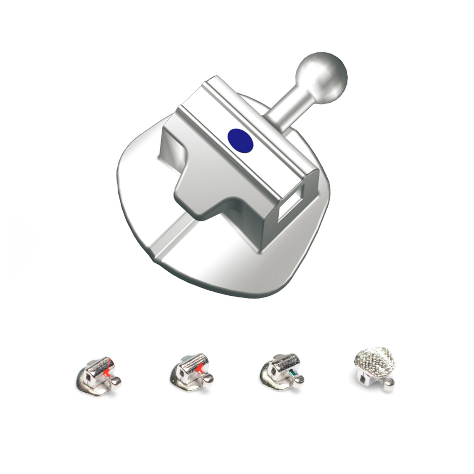 J&J Ortho™ Dental Bondable Non-Convertible Bicuspid #4&5 Buccal Tube