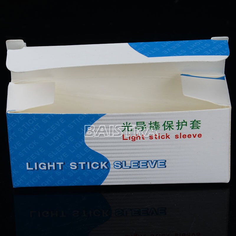 10Box Dental High Quality Guide Tip Stick Sleeve Sheath Cover Disposable Curing