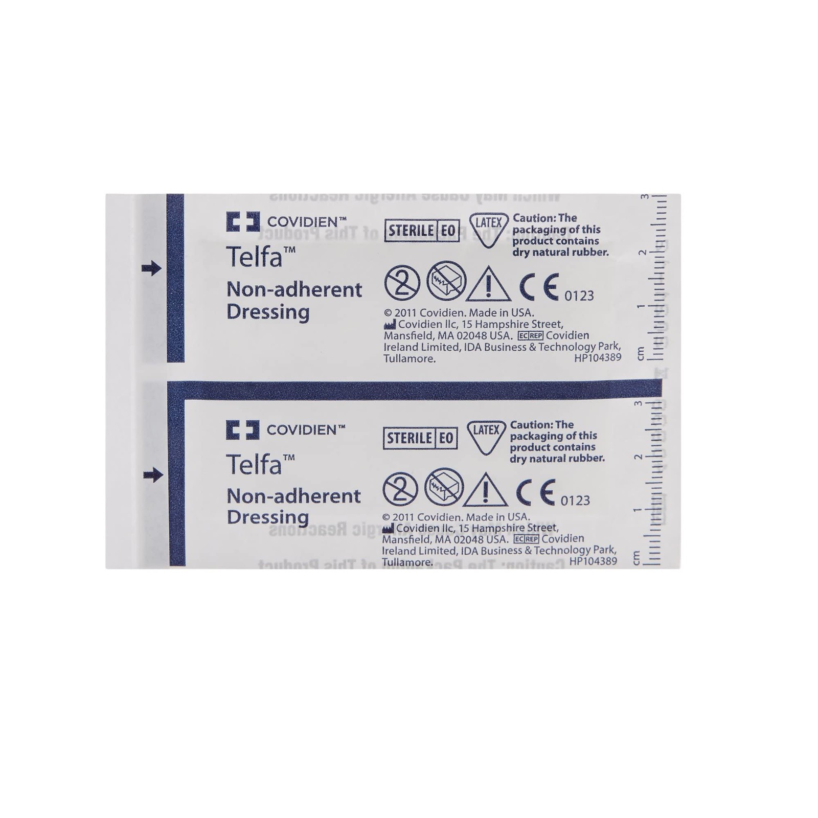 Curad Non-Adherent Pads, Sterile, 2″ x 3″, Pack of 100 100 Count (Pack 1)