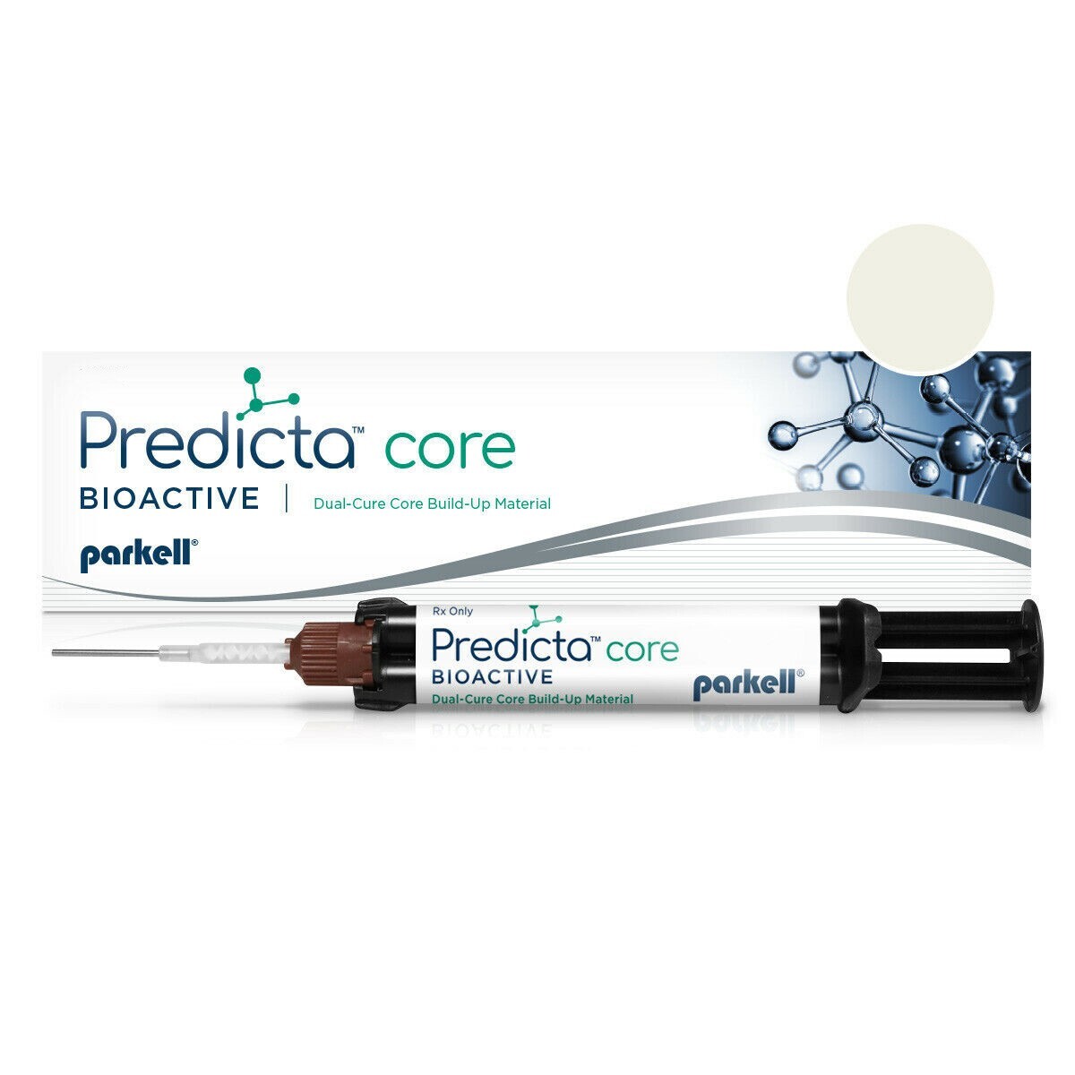 PARKELL Predicta Bioactive Core-Stackable Tooth Shade A2/B2 1x 5mL Syringe +Tips