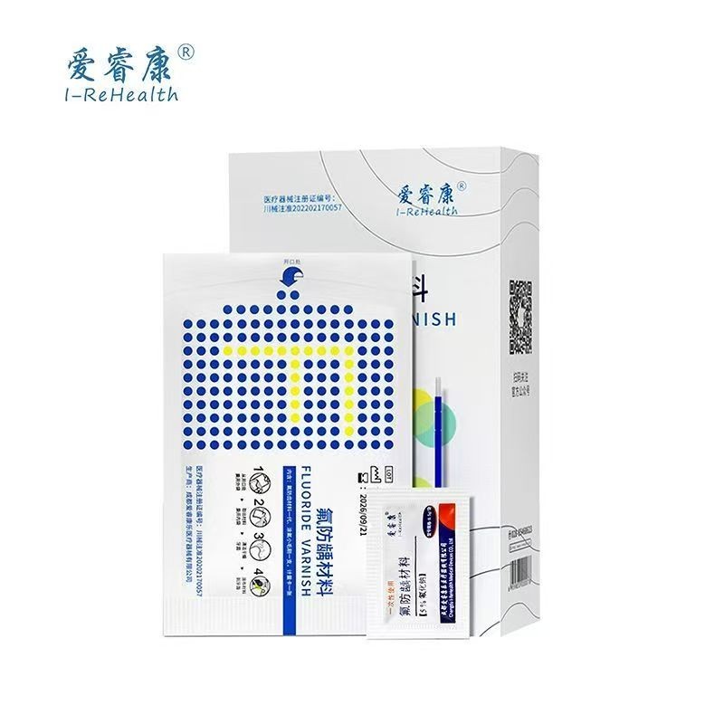 I-ReHealth Fluoride Varnish 10g 5% Sodium Fluoride Anti-Caries Single