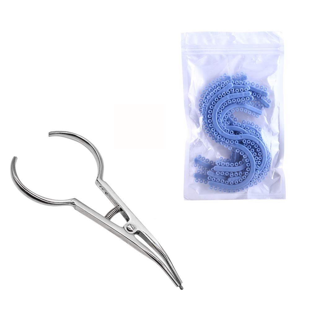 Angzhili 1 Piece Dental Orthodontic Separator Ties Placing Pliers and 1 Bag…