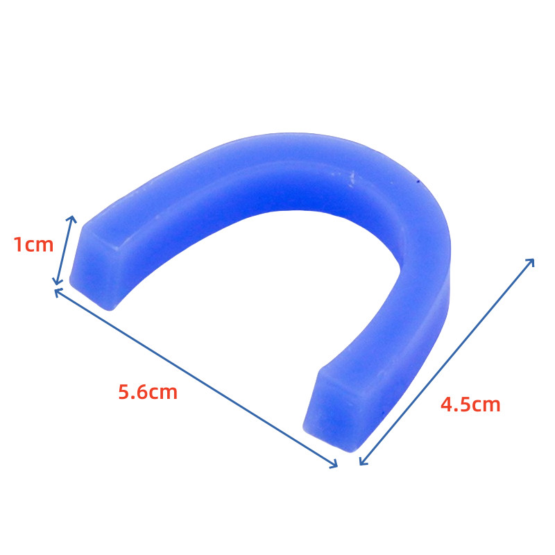 Dental U Shape Base Wax Rim Denture Casting Bite Block Occlusal Rim Model