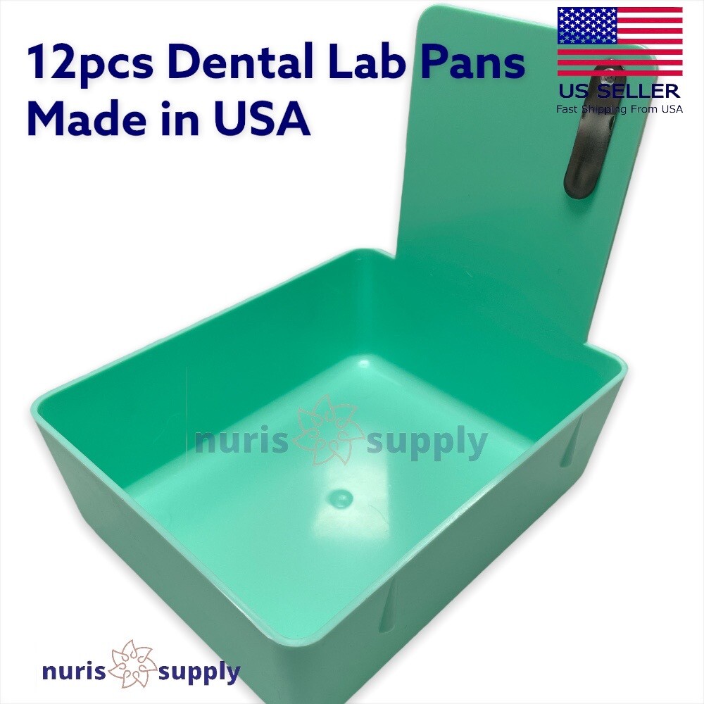 Dental Lab Work Pans Made in USA ERAFINE 12pcs/Bx