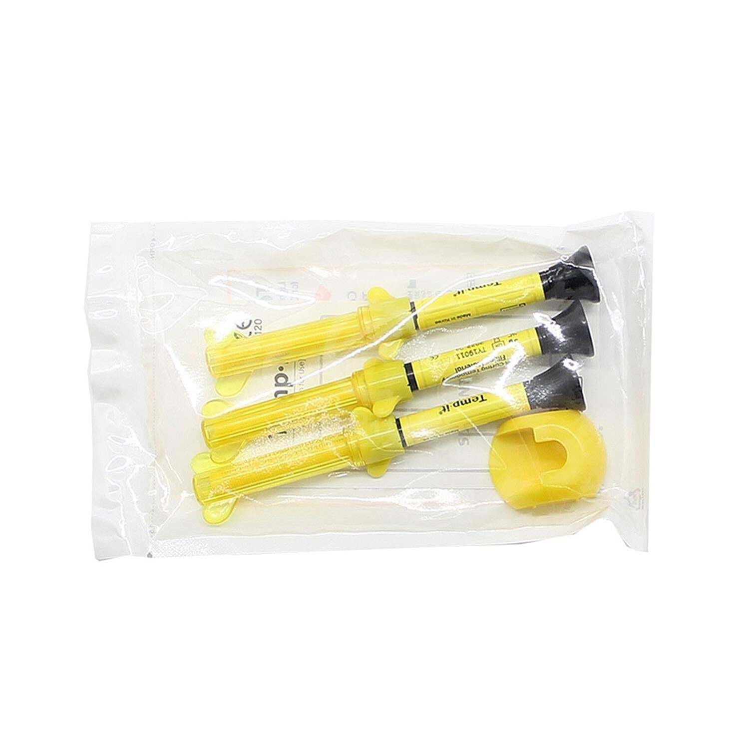 SPIDENT Temp·it Light-Curing Temporary Restorative Filling Material 3*3 g Yellow