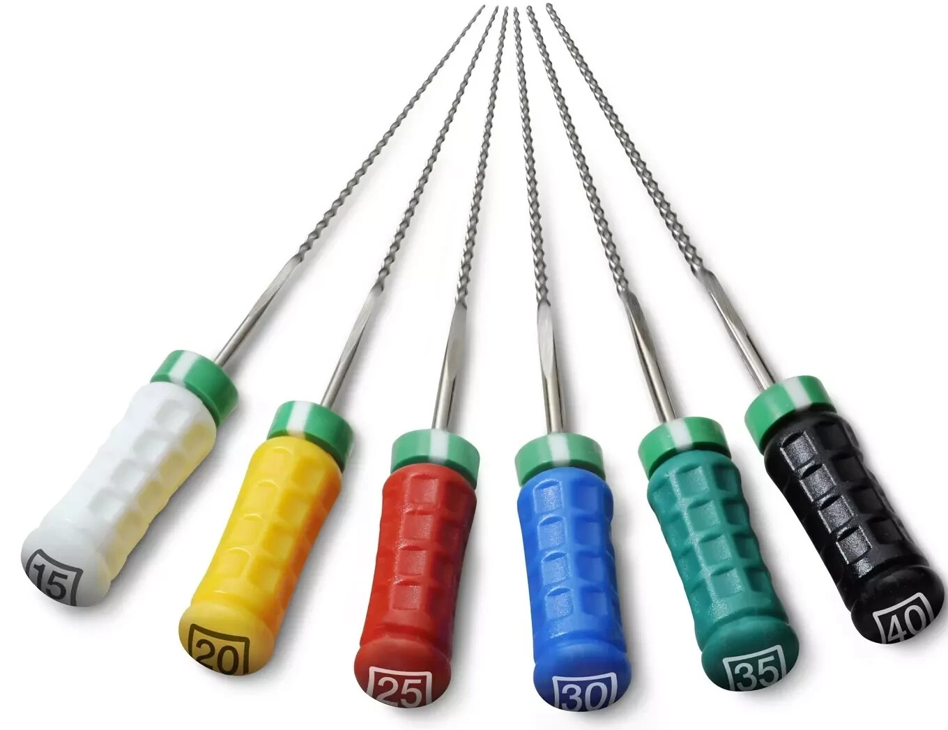 Dentsply Maillefer READY STEEL K-Files 21mm/25mm/31mm, All Sizes-6 Files/pack