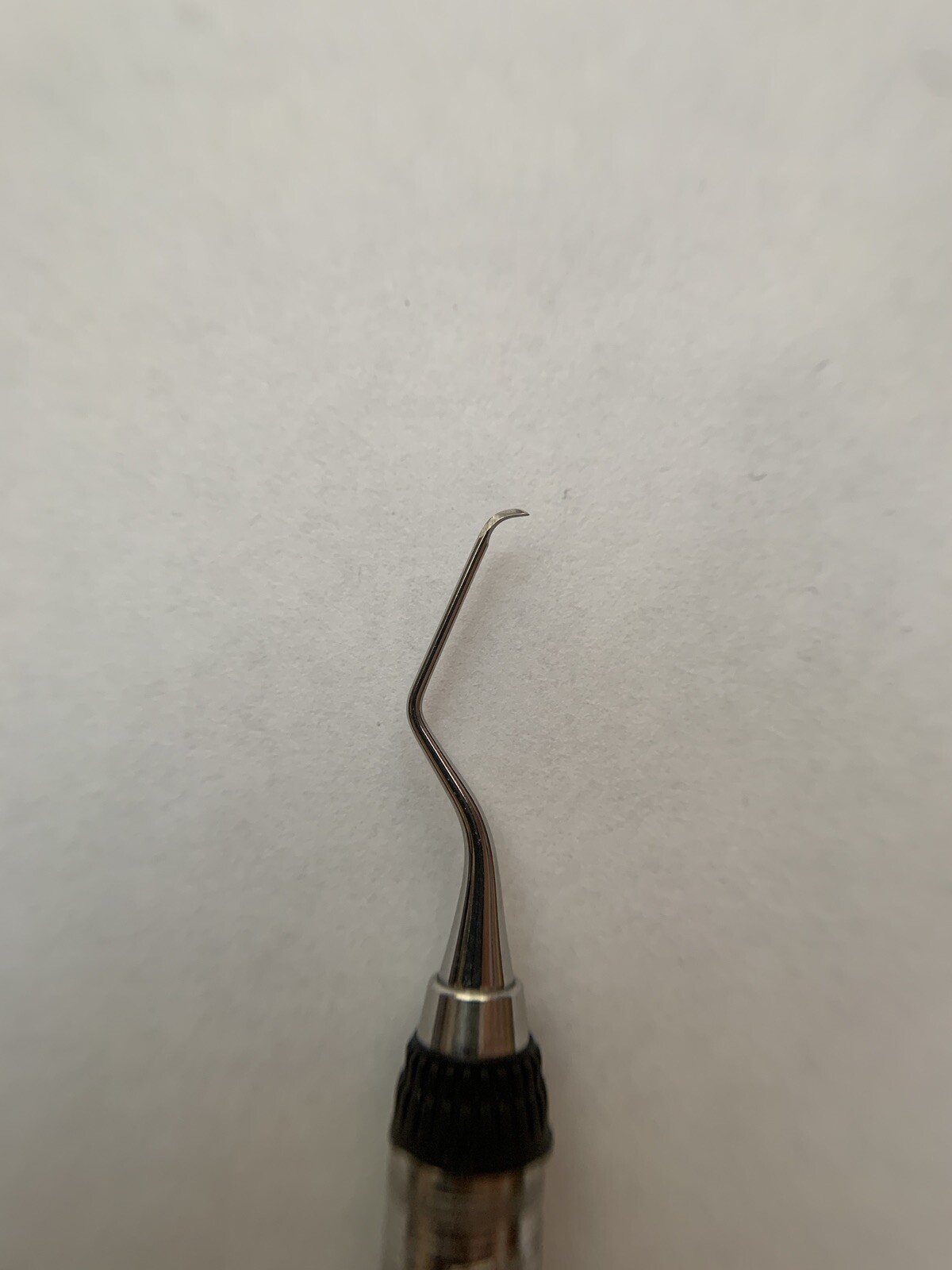 HU-FRIEDY #137 SICKLE/CURETTE mini five #7 SATIN STEEL HANDLE