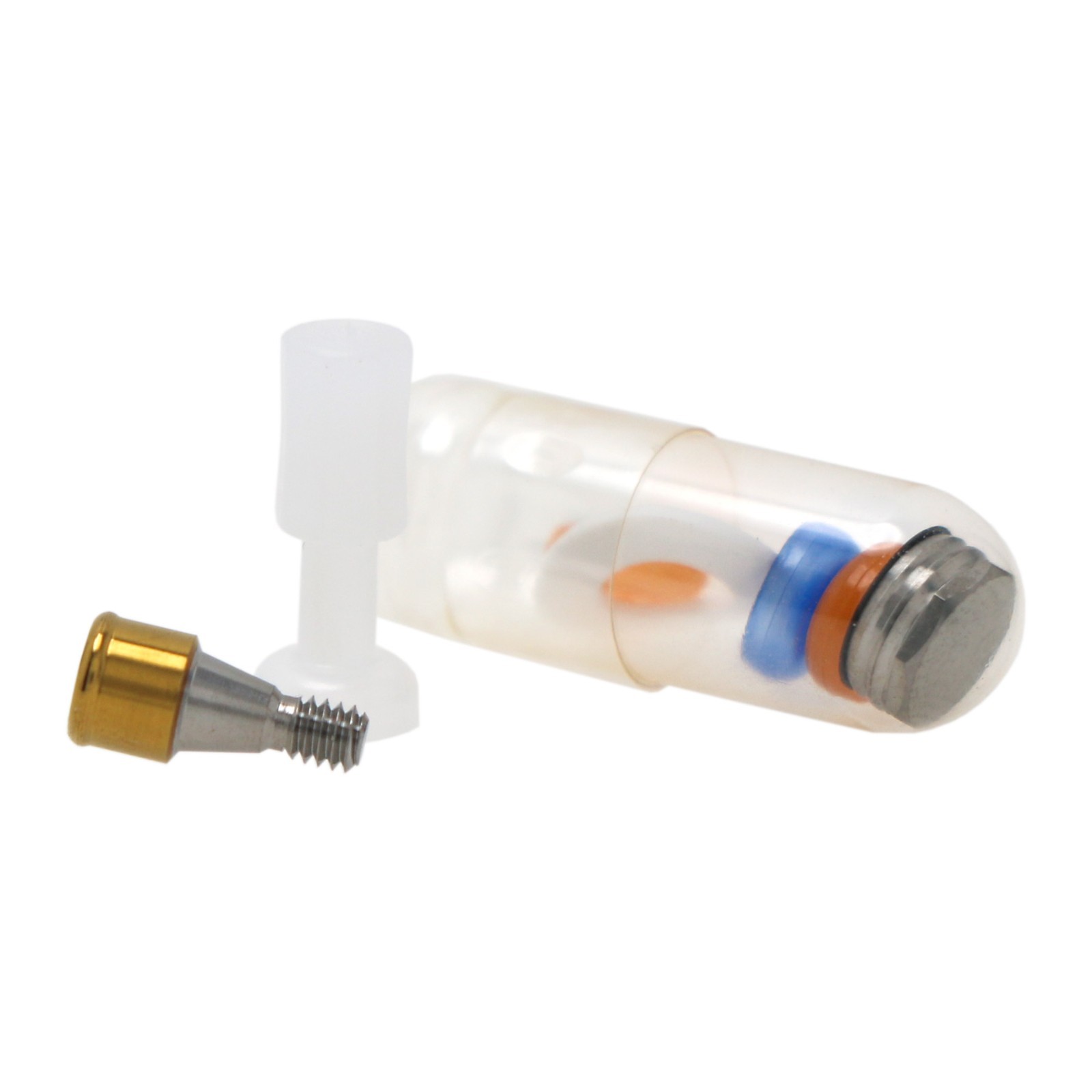 Locator Mini Abutment for Hiossen/Osstem ET II/III SA Tapered 3.5mm Platform Cap