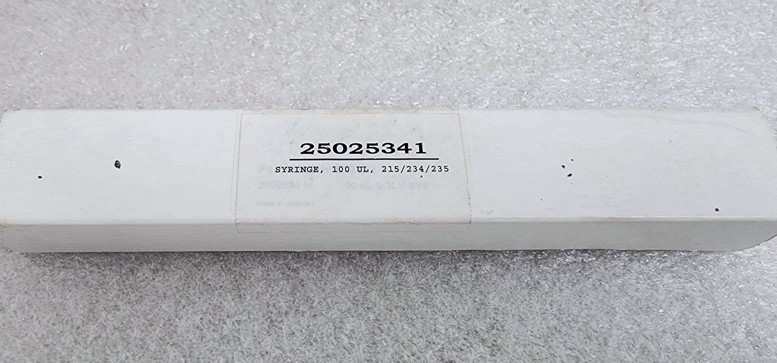 Gilson 25025341 100ul Fits Gilson pumps Syringe 402, 234, 235, and 215 models